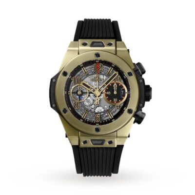 Hublot Big Bang Men Automatic Black Rubber Watch 441.MX.1138.RX