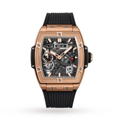 Hublot Spirit Of Big Bang Men Automatic Black Rubber Watch 614.OX.1180.RX