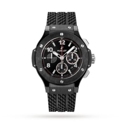 Hublot Big Bang Men Automatic Black Rubber Watch 301.CM.130.RX