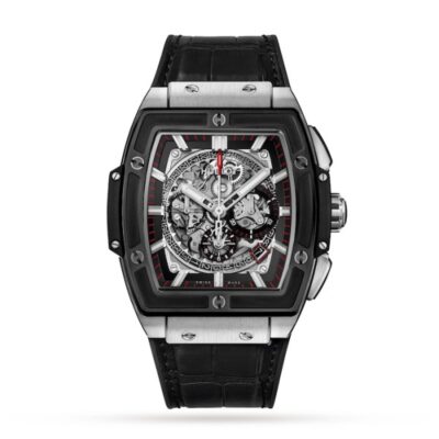 Hublot Spirit Of Big Bang Men Automatic Black Rubber Watch 601.NM.0173.RX