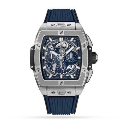 Hublot Spirit Of Big Bang Men Automatic Blue Rubber Watch 641.NX.7170.RX