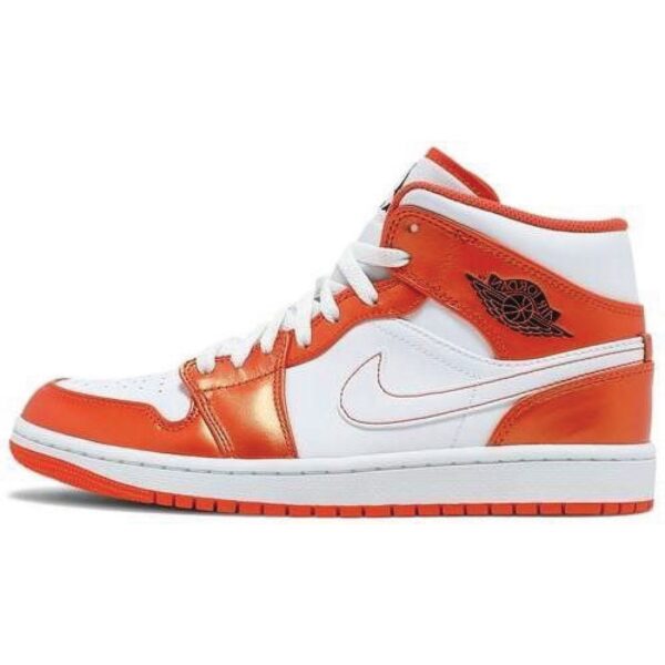 Air Jordan 1 Mid SE GS Electro Orange