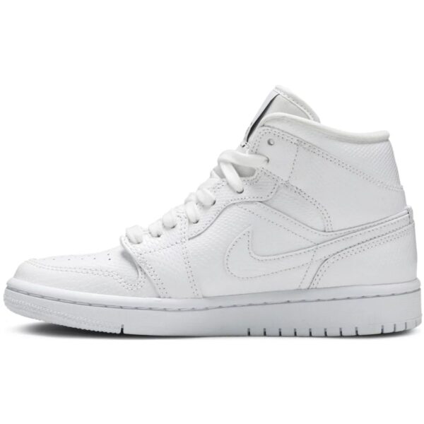 Air Jordan 1 Mid 'White Snakeskin' Wmns