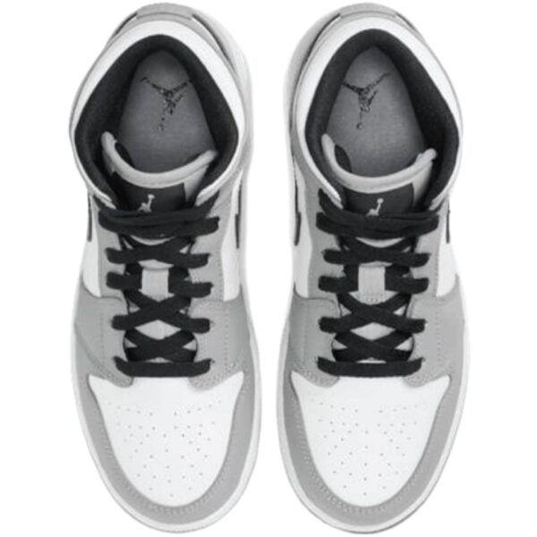 Air Jordan 1 Mid GS Light Smoke Grey