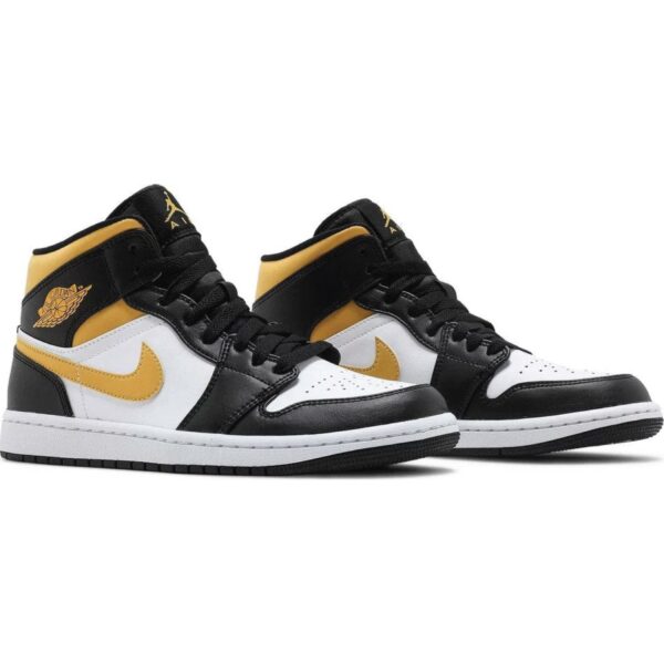 Air Jordan 1 Mid 'Black University Gold'