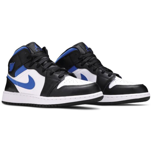 Air Jordan 1 Mid White Racer Blue (GS)