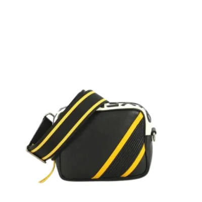 Men's Givenchy MC3 Striped Crossbody Bag