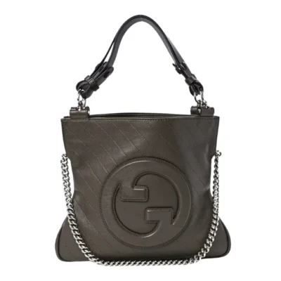 Gucci Blondie Tote Bag | Calfskin Diagonal Stitched