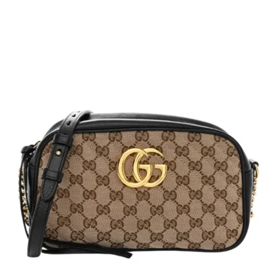 Gucci Monogram Marmont Small Chain Shoulder Bag