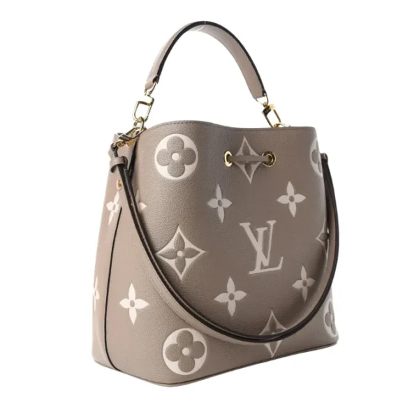 LV NeoNoe MM Bucket Bag In Empreinte Monogram