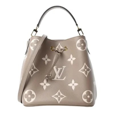 LV NeoNoe MM Bucket Bag In Empreinte Monogram