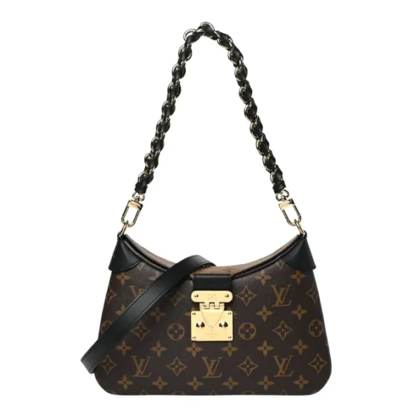 LV Twinny Monogram Reverse Brown Canvas Bag