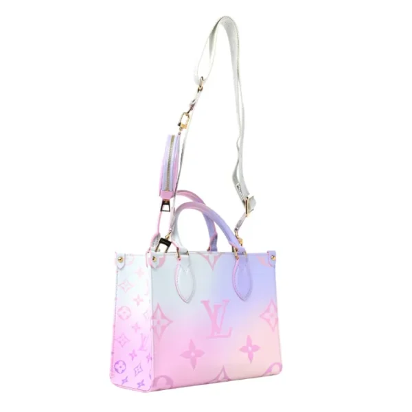 Louis Vuitton On The Go Pastel Monogram Tote Bag