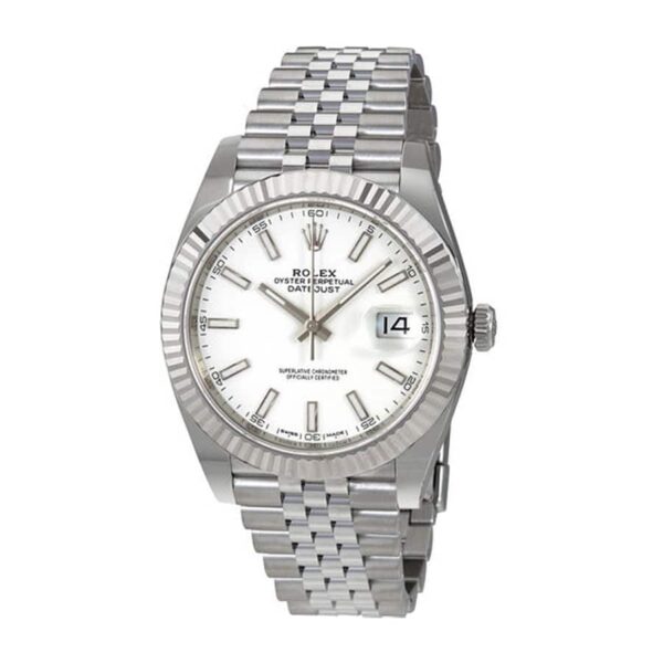 Oyster Perpetual 41 White Replica