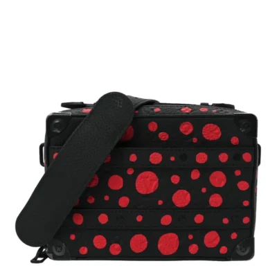 Louis Vuitton Soft Trunk Black Red Polka Bag | LV x YK